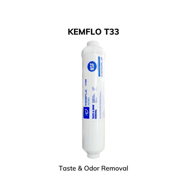 KEMFLO T33 taste odor removal water filter